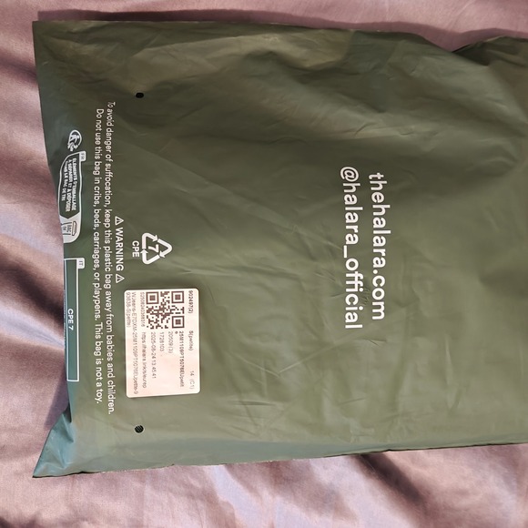 Halara Flex High Waisted Wide Leg Side Stripe Jeans Light Blue SM Petite - Picture 11 of 11